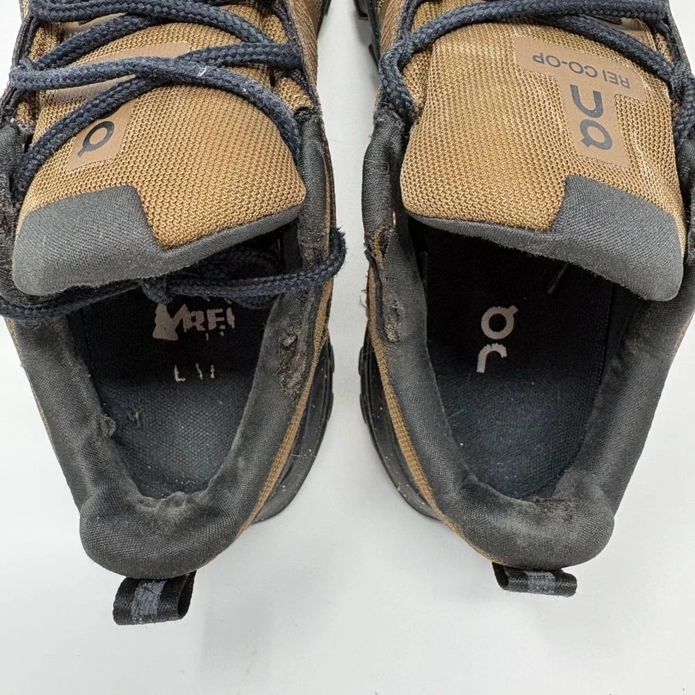 On Cloudrock Low Waterproof Women's Size 7 Brown Trail Running Shoes 3WF30454228 - Picture 9 of 11